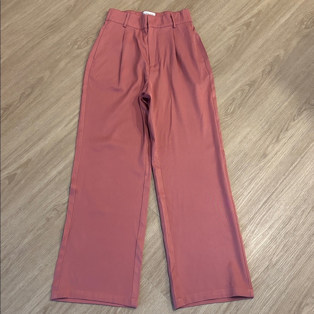 NWOT White Cactus High Rise Wide-Leg Pants